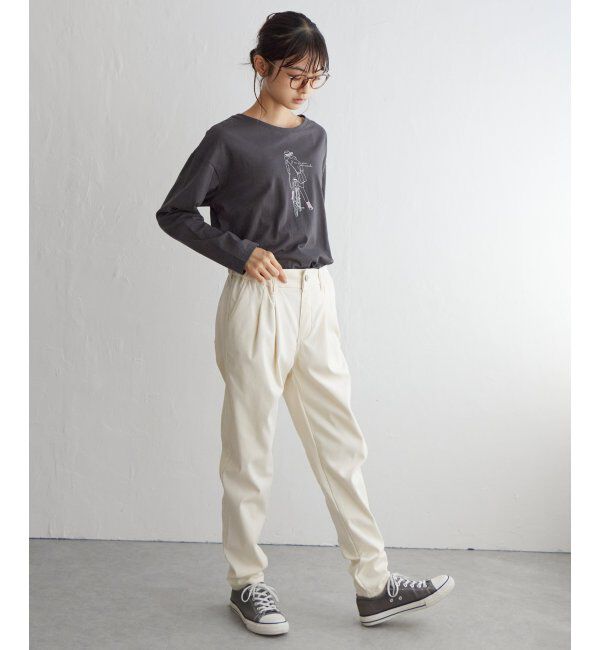 Lbc with Life「ラクぬくテーパードパンツ」|その他|