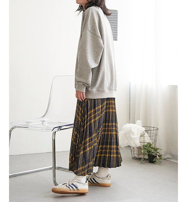 VENCE share style「ラメ裏毛ハートスウェット」|スウェット・ジャージ|