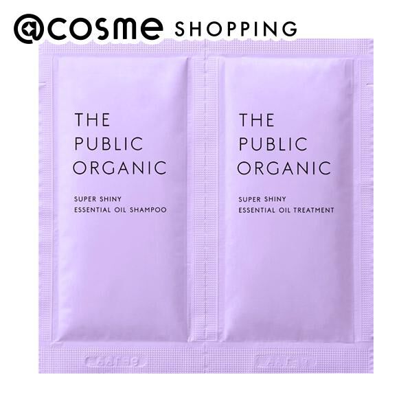  「THE PUBLIC ORGANIC スーパーシャイニー SM 1DAYトライアル トライアル (10mL＋10mL)」|シャンプー|その他
