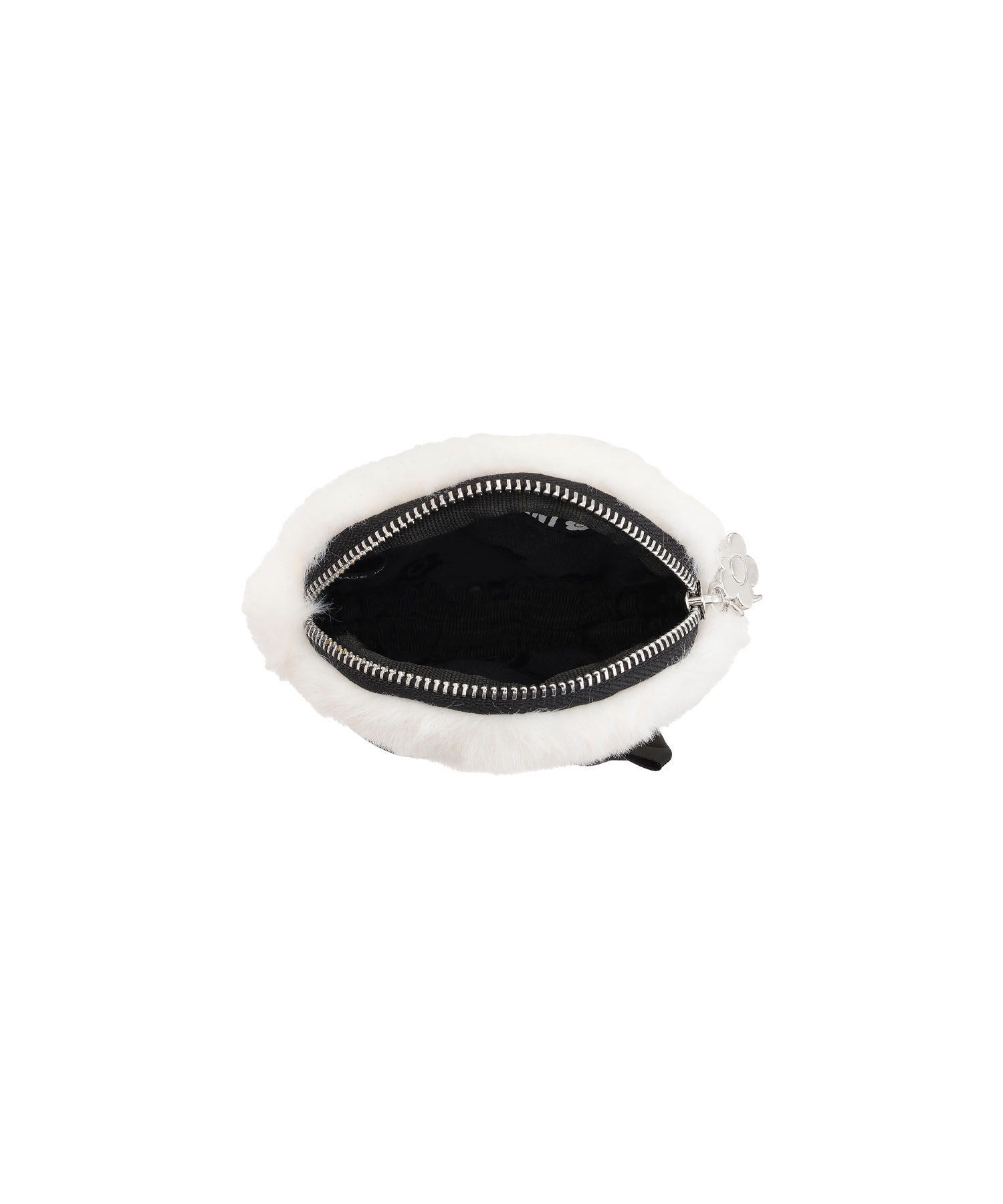 MARY QUANT「ファーリボン サークルポーチミニ」|ポーチ|