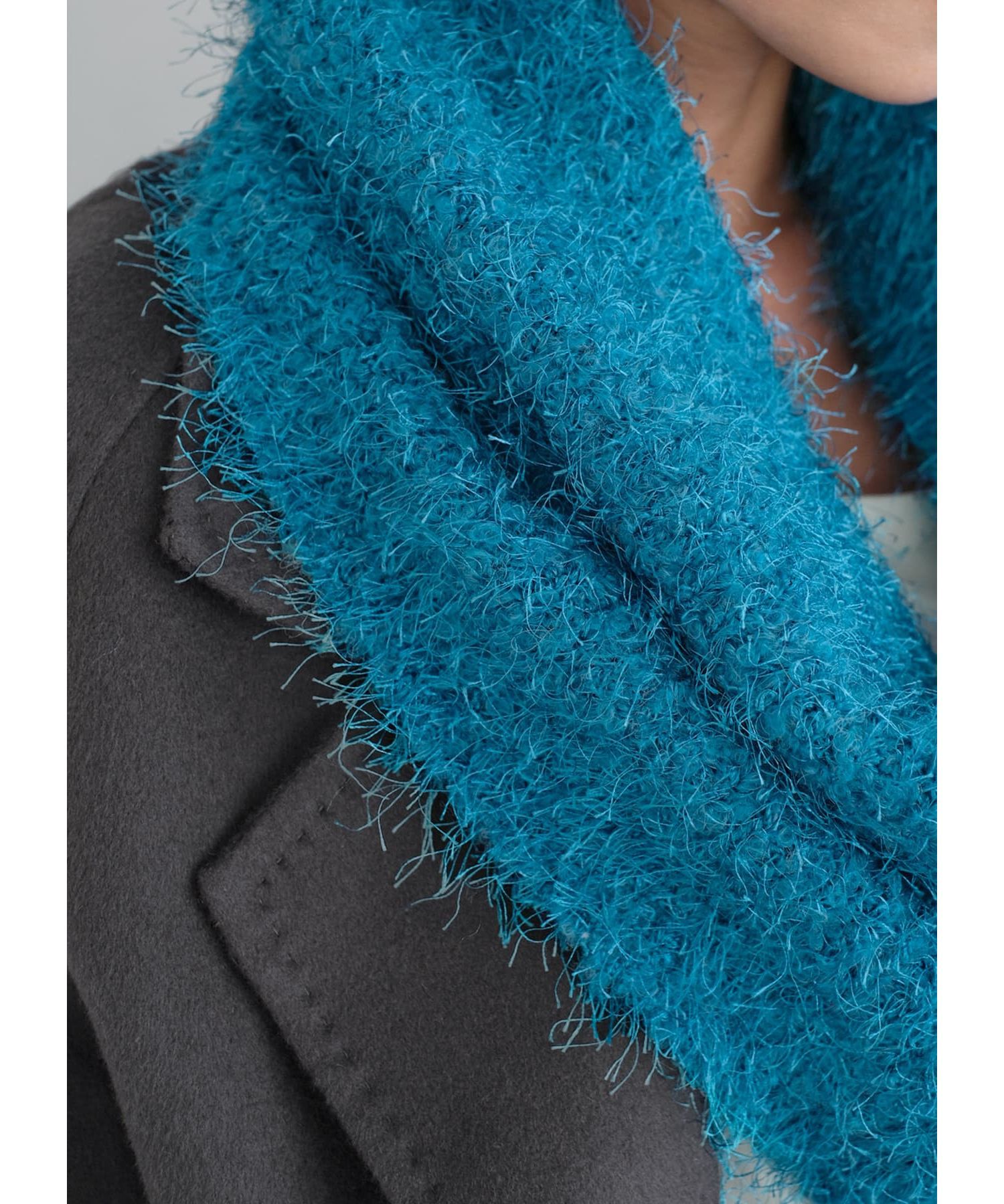 STYLE DELI「ファンシーシャギーニットスヌード」|スヌード|