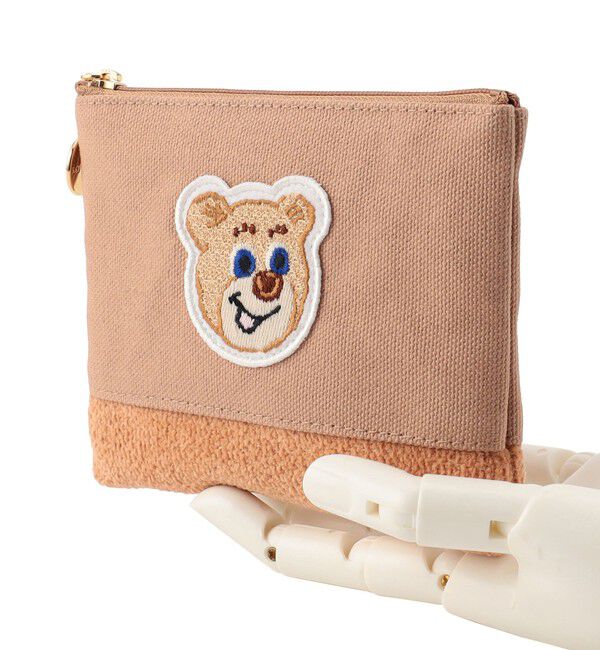 LOVERARY BY FEILER「オールドテディ　ワッペンポーチ　L/OTE-233072」|ポーチ|