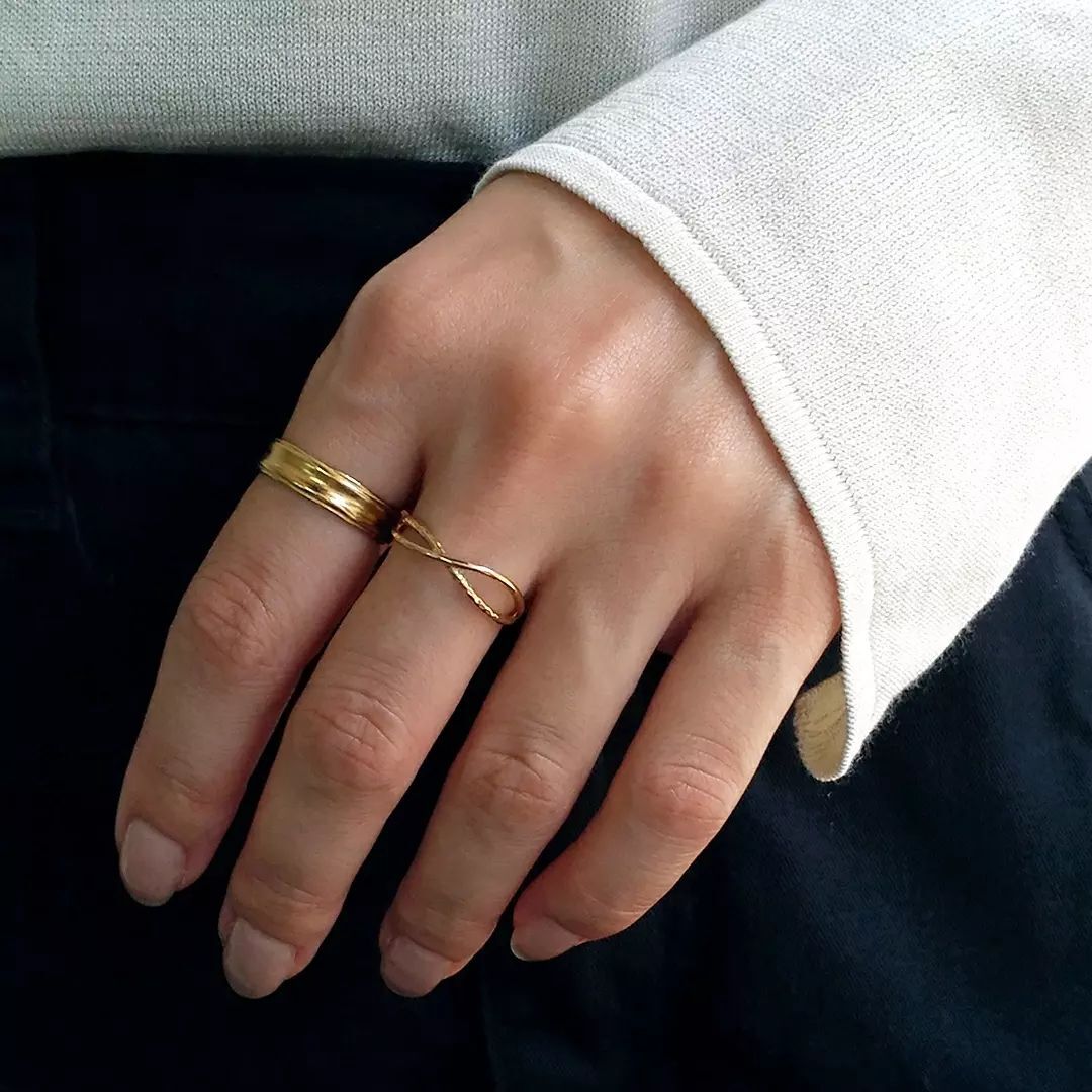  「silver925 ボリュームスムーステクスチャー リング (ニッケルフリー)」|リング|