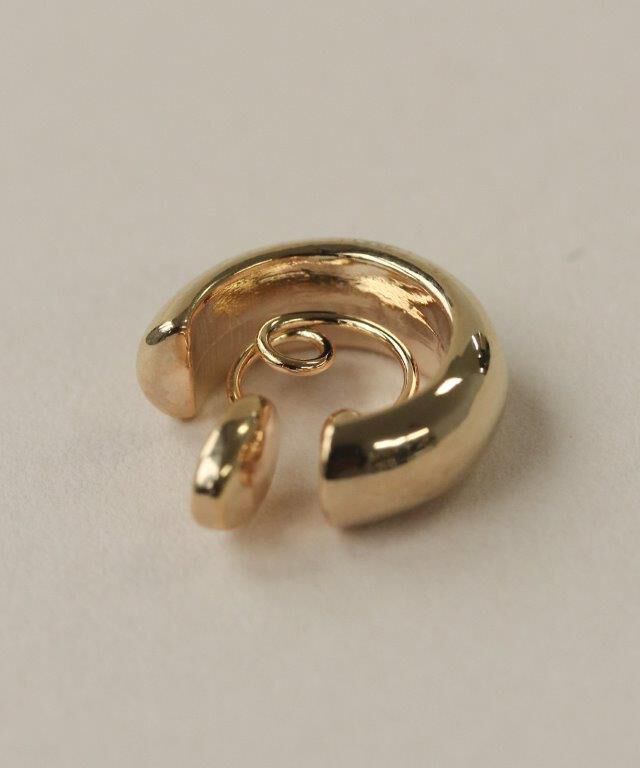  「Bubbloop 甲丸イヤリング　ノンホールピアス」|イヤリング|