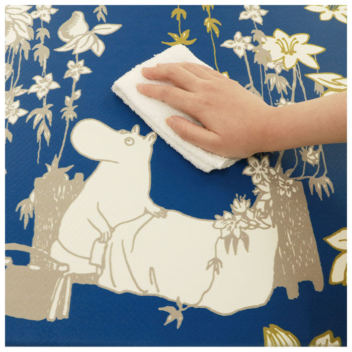 BACKYARD FAMILY「キッチンマット 180 通販 ムーミン 北欧 キャラクター 滑り止め すべりにくい 拭ける ふける」|食器・キッチングッズ|