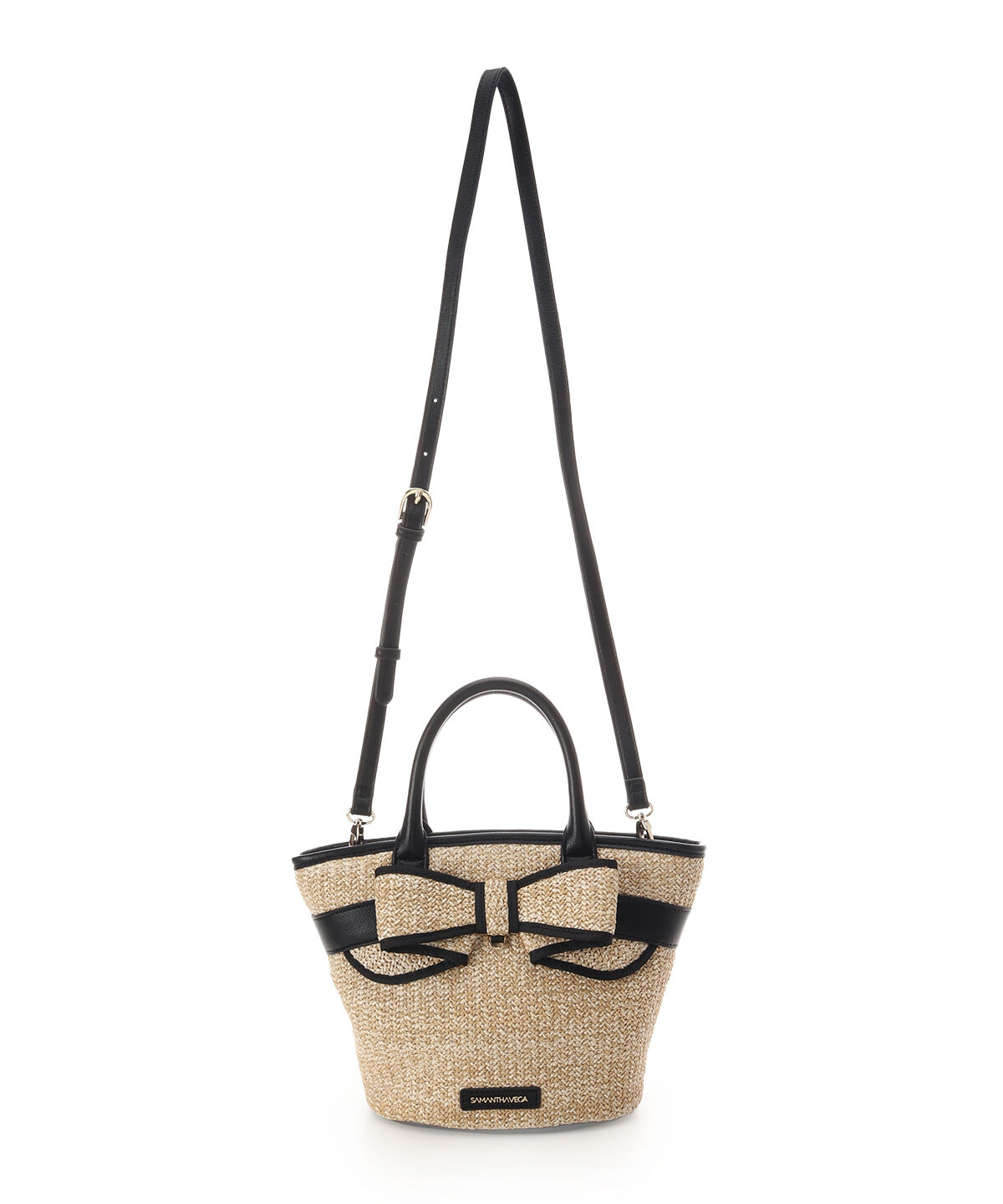 Samantha Vega「フレアリボンかごバッグ」|ハンドバッグ|