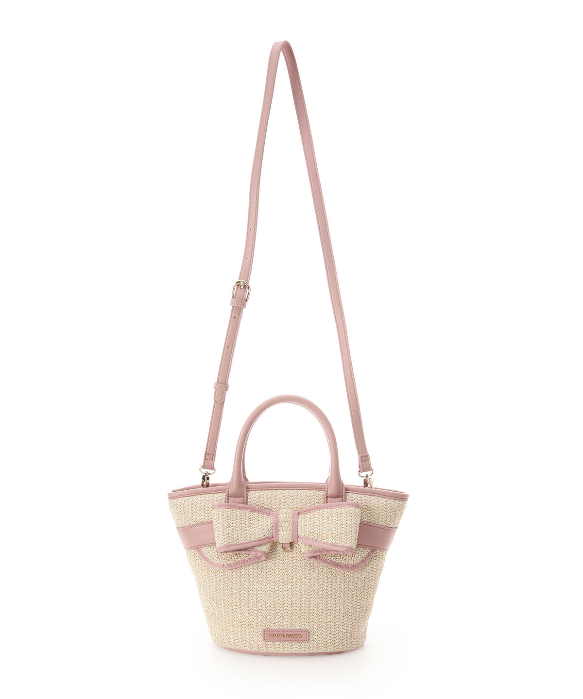 Samantha Vega「フレアリボンかごバッグ」|ハンドバッグ|