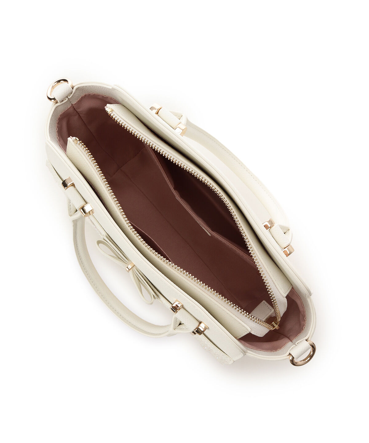 Samantha Vega「新色ツイードアクセントリボンハンドバッグ」|ハンドバッグ|