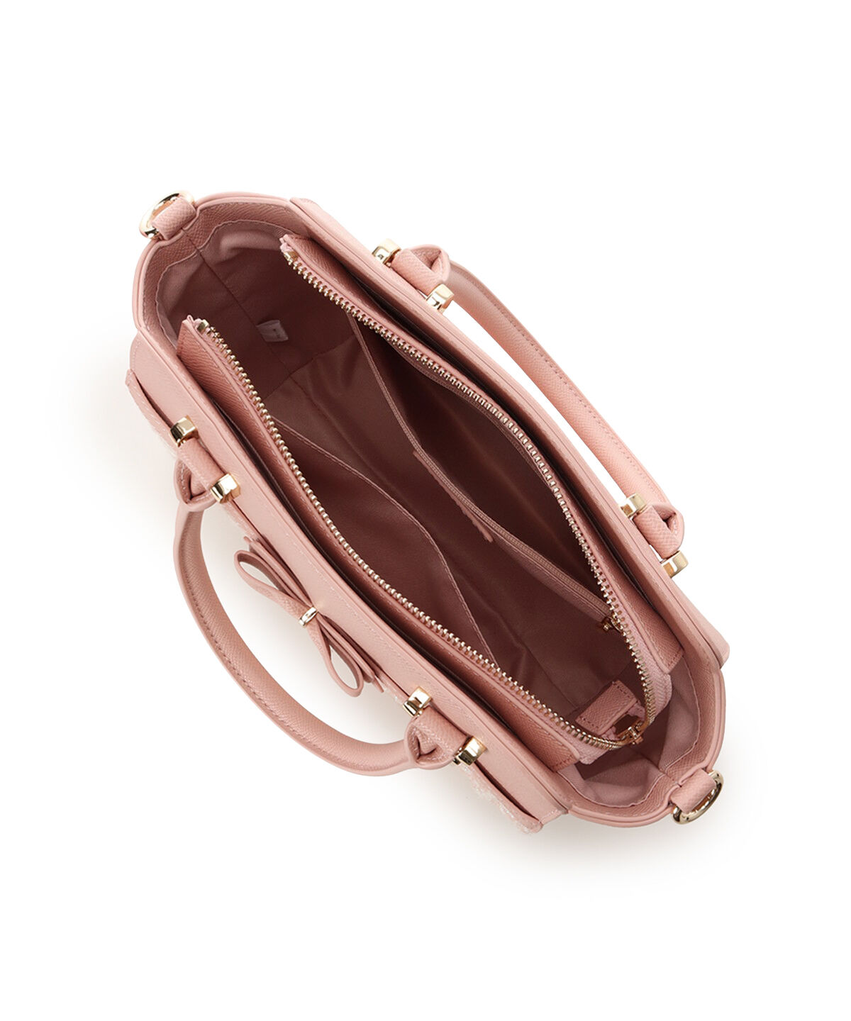 Samantha Vega「新色ツイードアクセントリボンハンドバッグ」|ハンドバッグ|