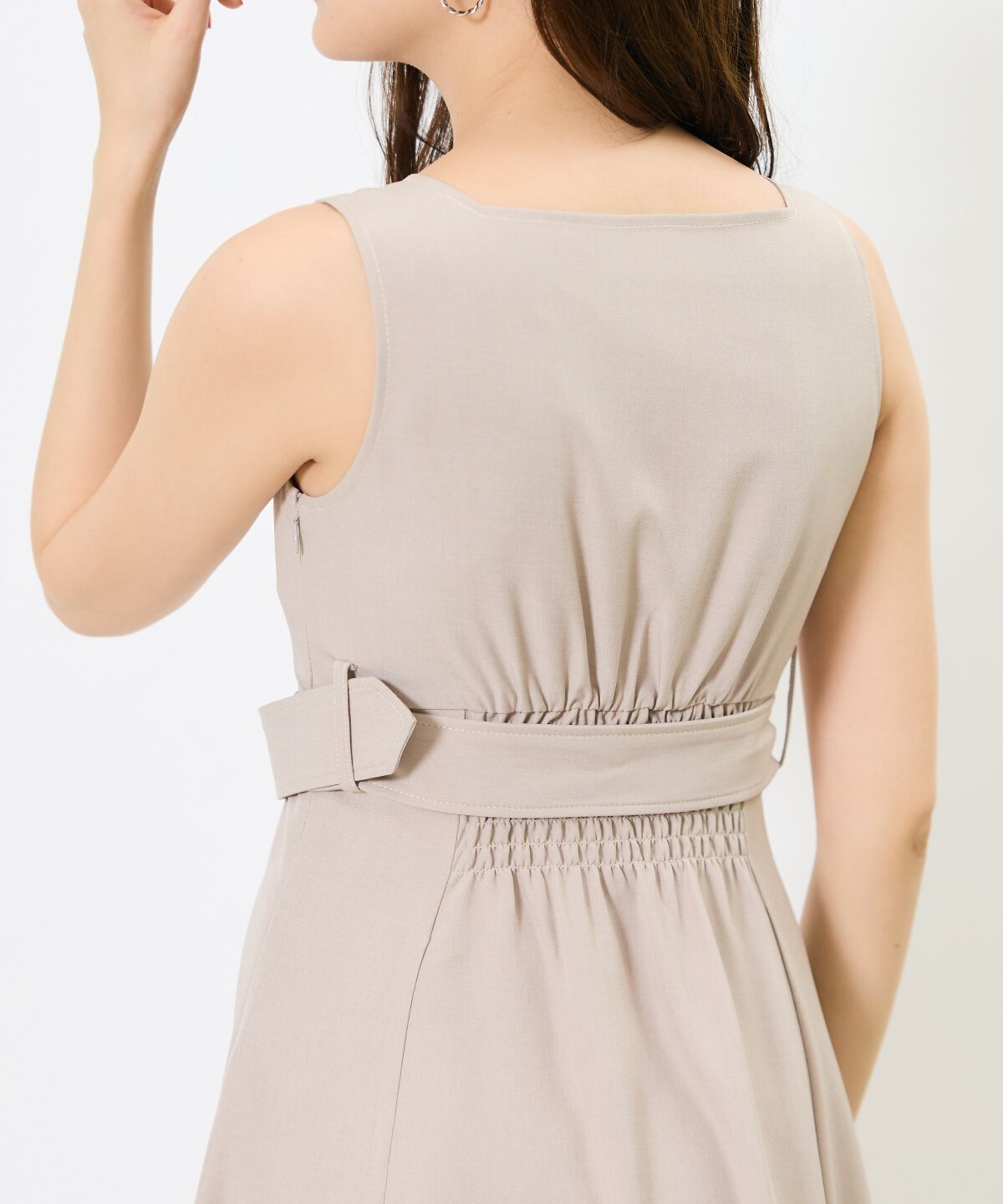 アンドクチュール「トレンチライクアンサンブルワンピース」|ワンピース|