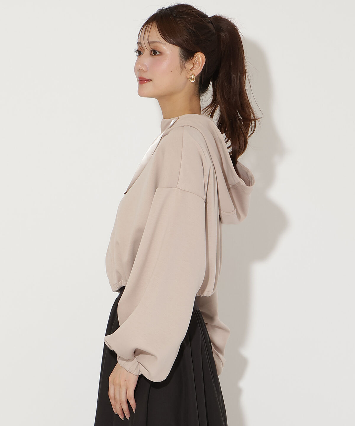 アンドクチュール「ダンボールポンチパーカー」|パーカー|