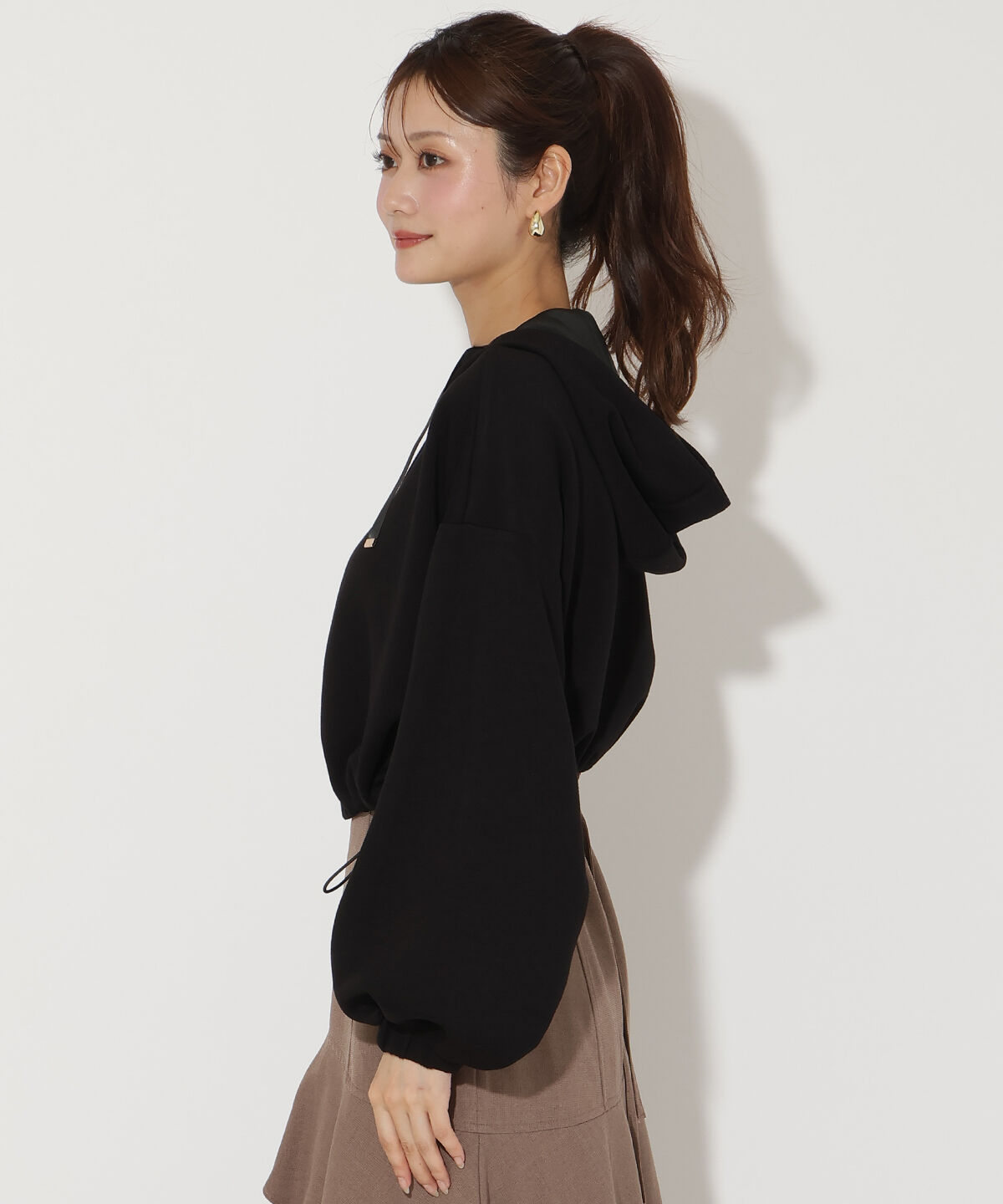 アンドクチュール「ダンボールポンチパーカー」|パーカー|