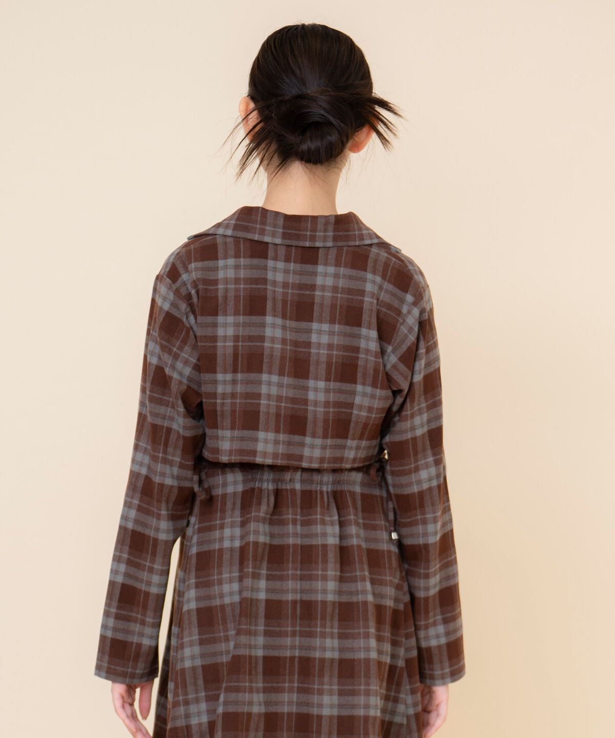 REDYAZEL「チェックショートジャケット」|テーラードジャケット|