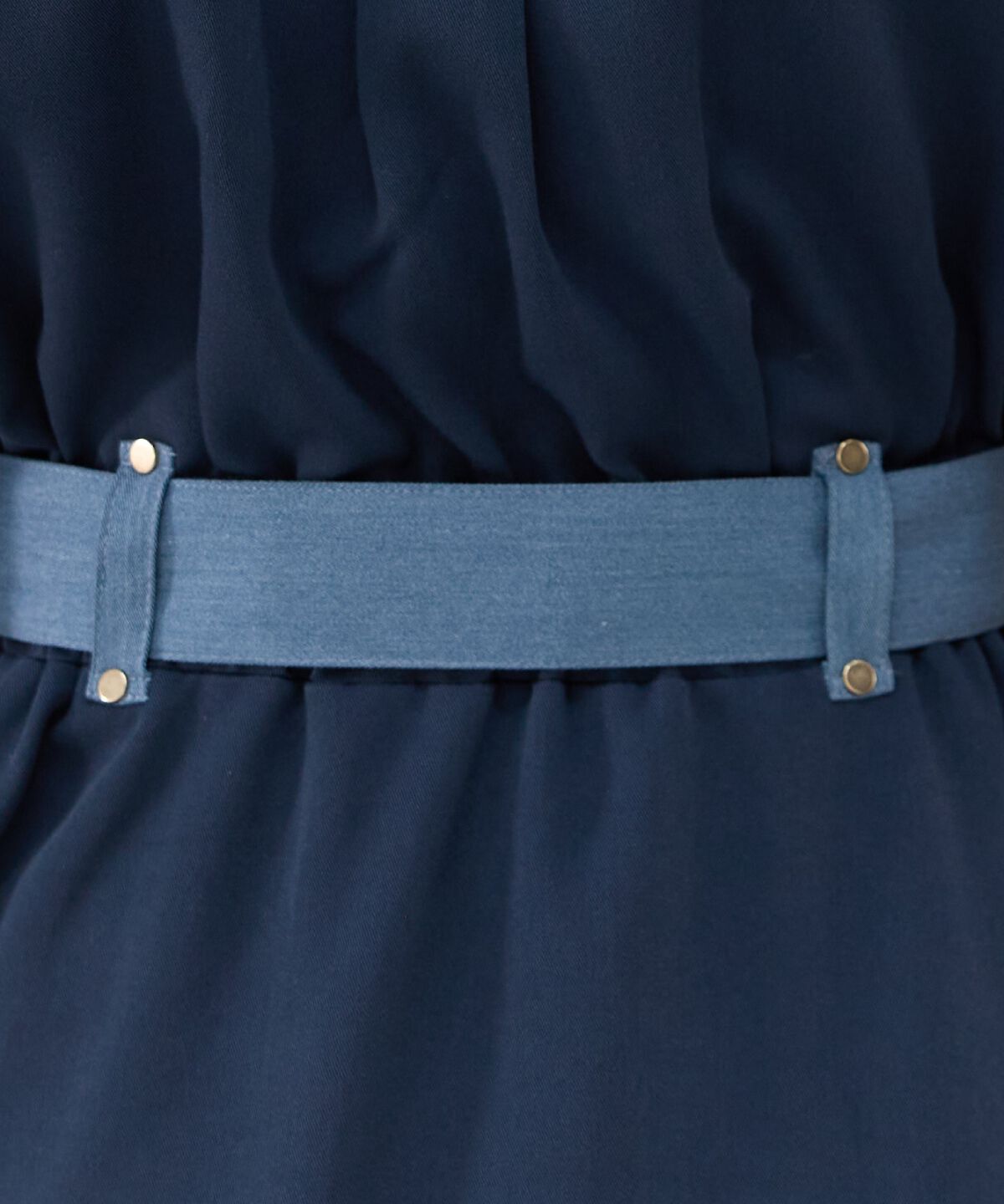 REDYAZEL「バイカラーアシメフリルシャツワンピース」|ワンピース|