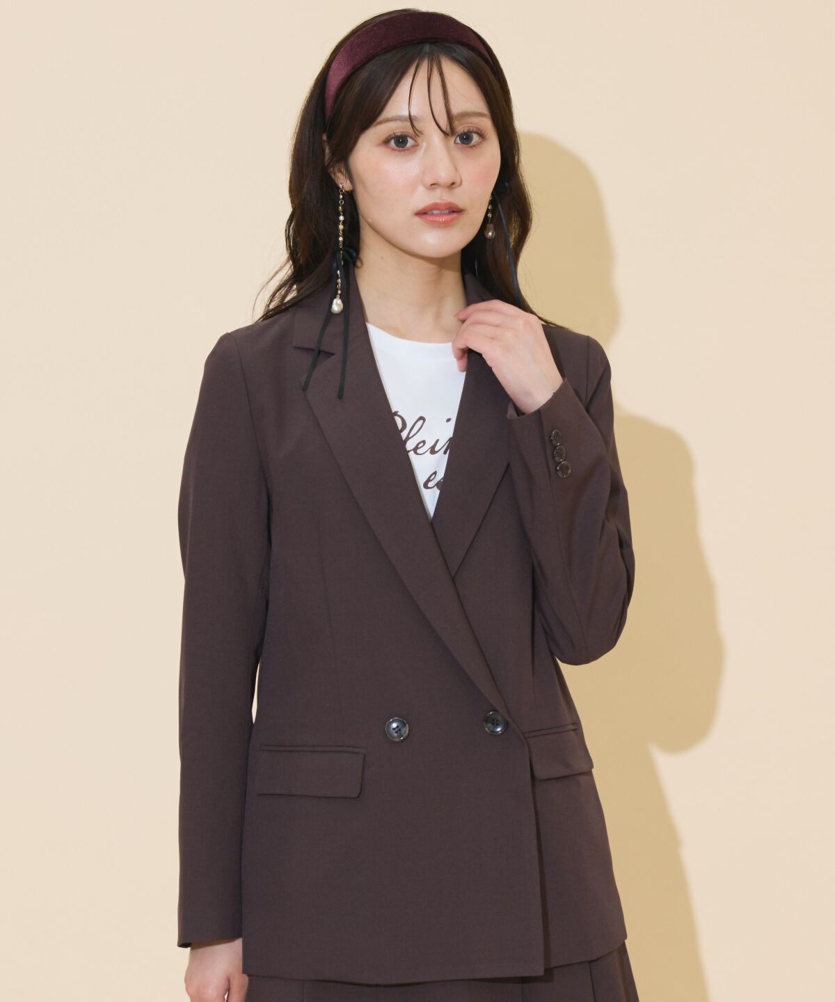 WILLSELECTION「ダブルボタンテーラードジャケット」|テーラードジャケット|