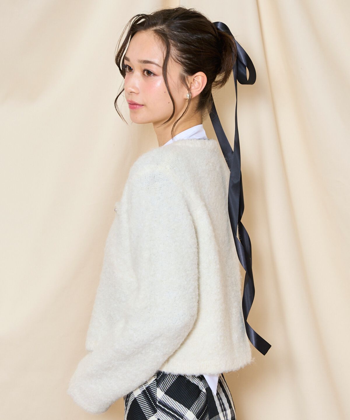 WILLSELECTION「ループヤーンニットジャケット」|カーディガン|