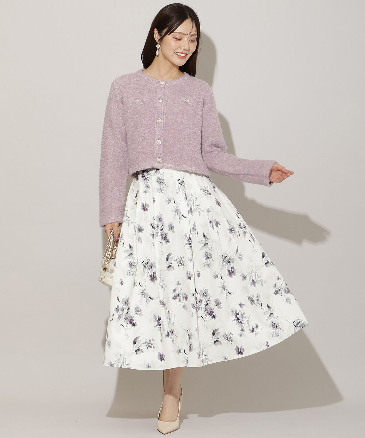 WILLSELECTION「ループヤーンニットジャケット」|カーディガン|