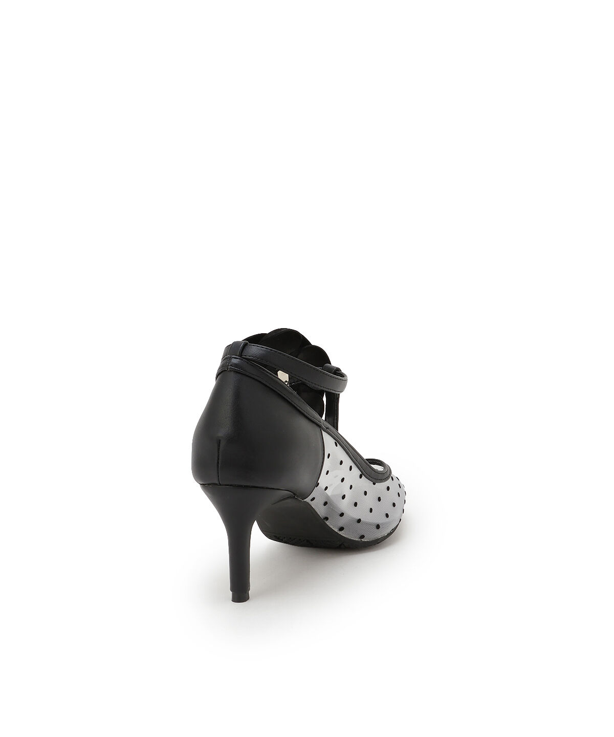 WILLSELECTION「フラワーモチーフドットチュールパンプス」|パンプス|