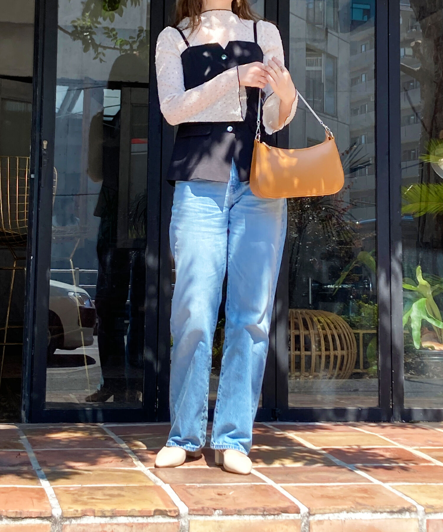 ORiental TRaffic「●2025春夏新作●ハーフムーンハンドバッグ/BA-249」|ショルダー・メッセンジャー|