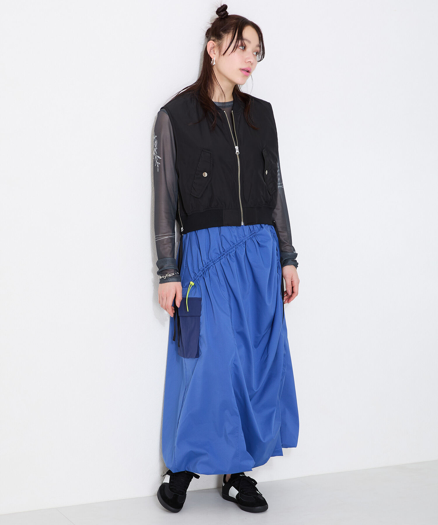 ORiental TRaffic「●2025春夏新作●フラットソール配色スニーカー/OT3759」|スニーカー|