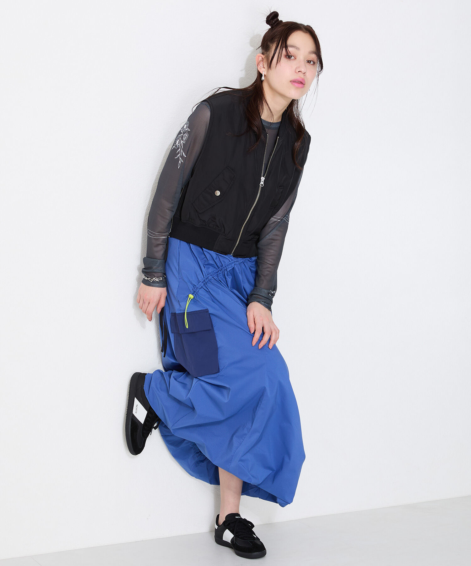 ORiental TRaffic「●2025春夏新作●フラットソール配色スニーカー/OT3759」|スニーカー|