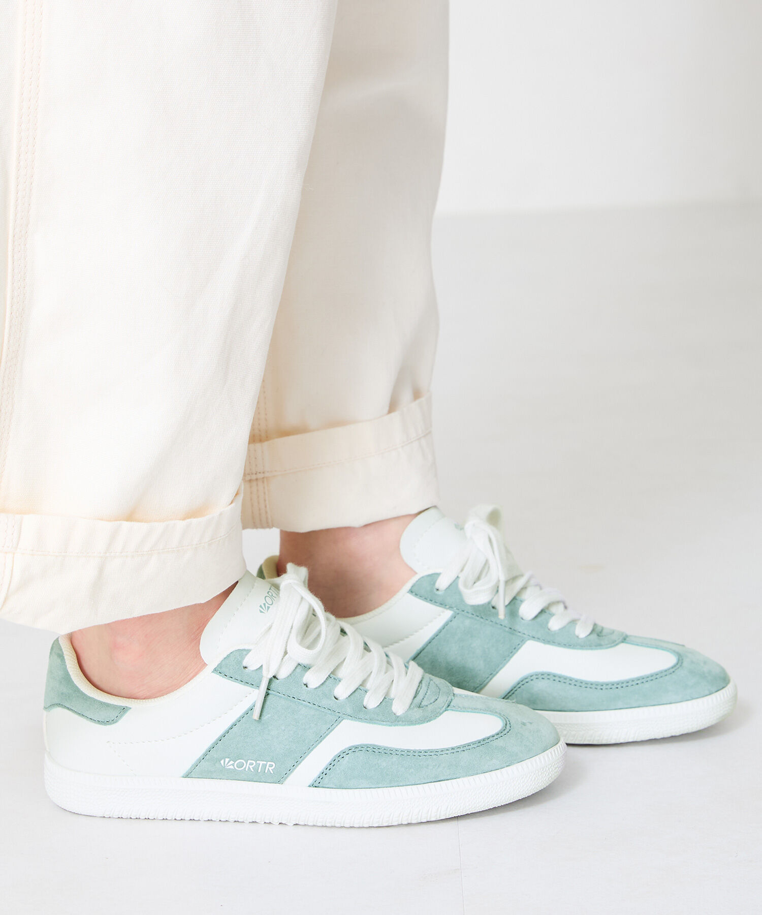 ORiental TRaffic「●2025春夏新作●フラットソール配色スニーカー/OT3759」|スニーカー|