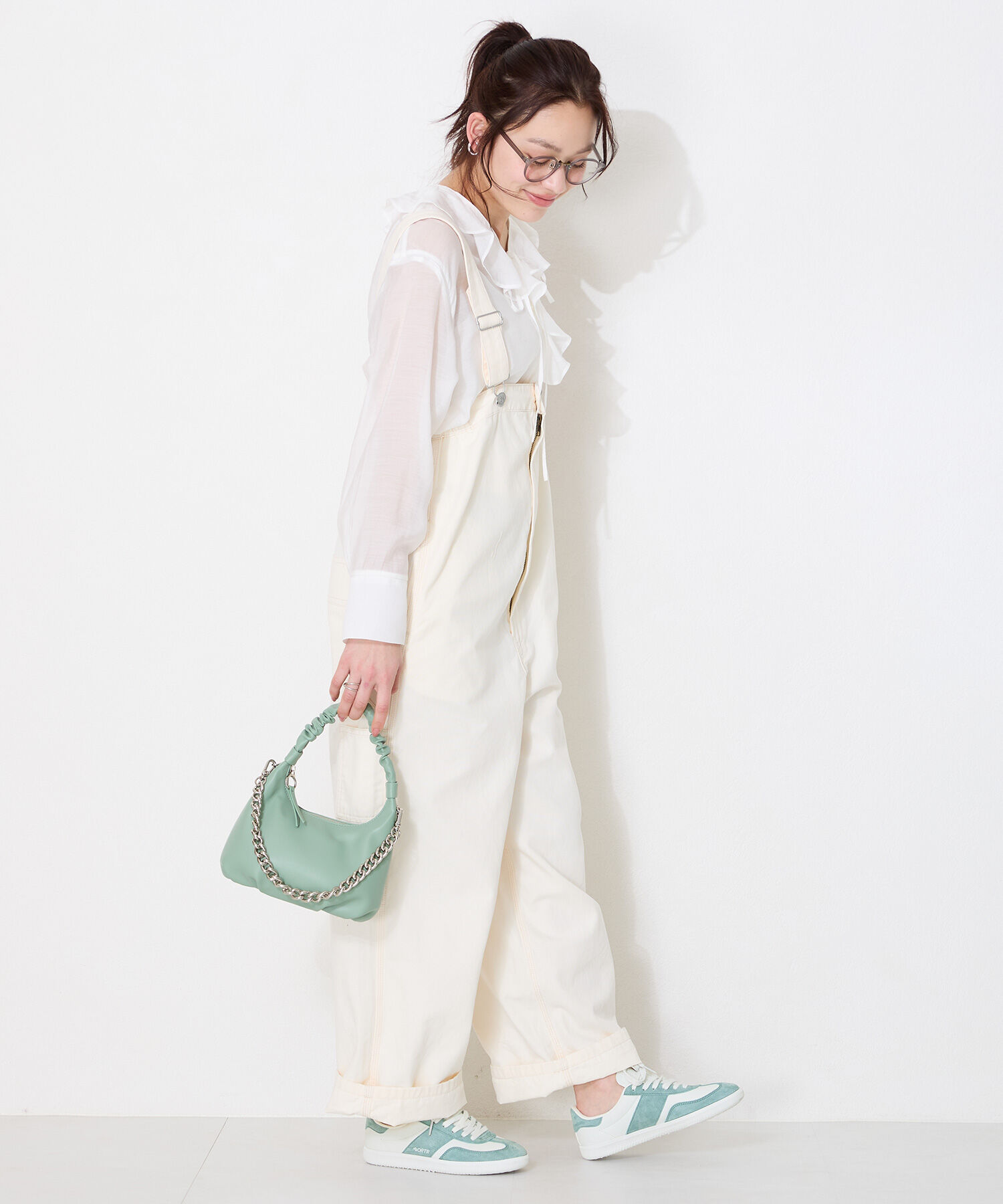 ORiental TRaffic「●2025春夏新作●フラットソール配色スニーカー/OT3759」|スニーカー|