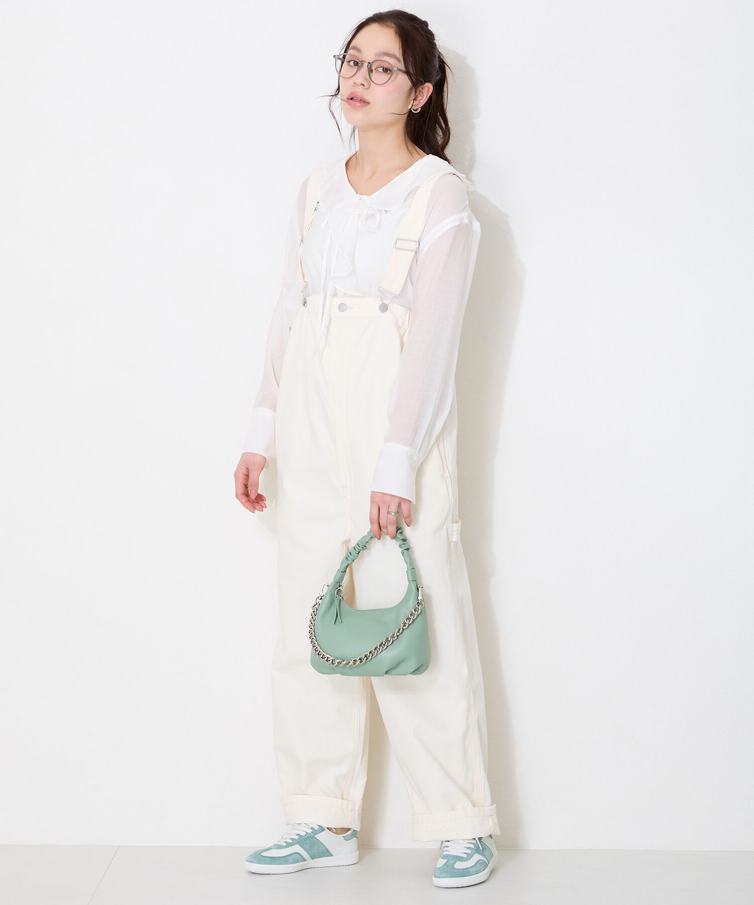 ORiental TRaffic「●2025春夏新作●フラットソール配色スニーカー/OT3759」|スニーカー|