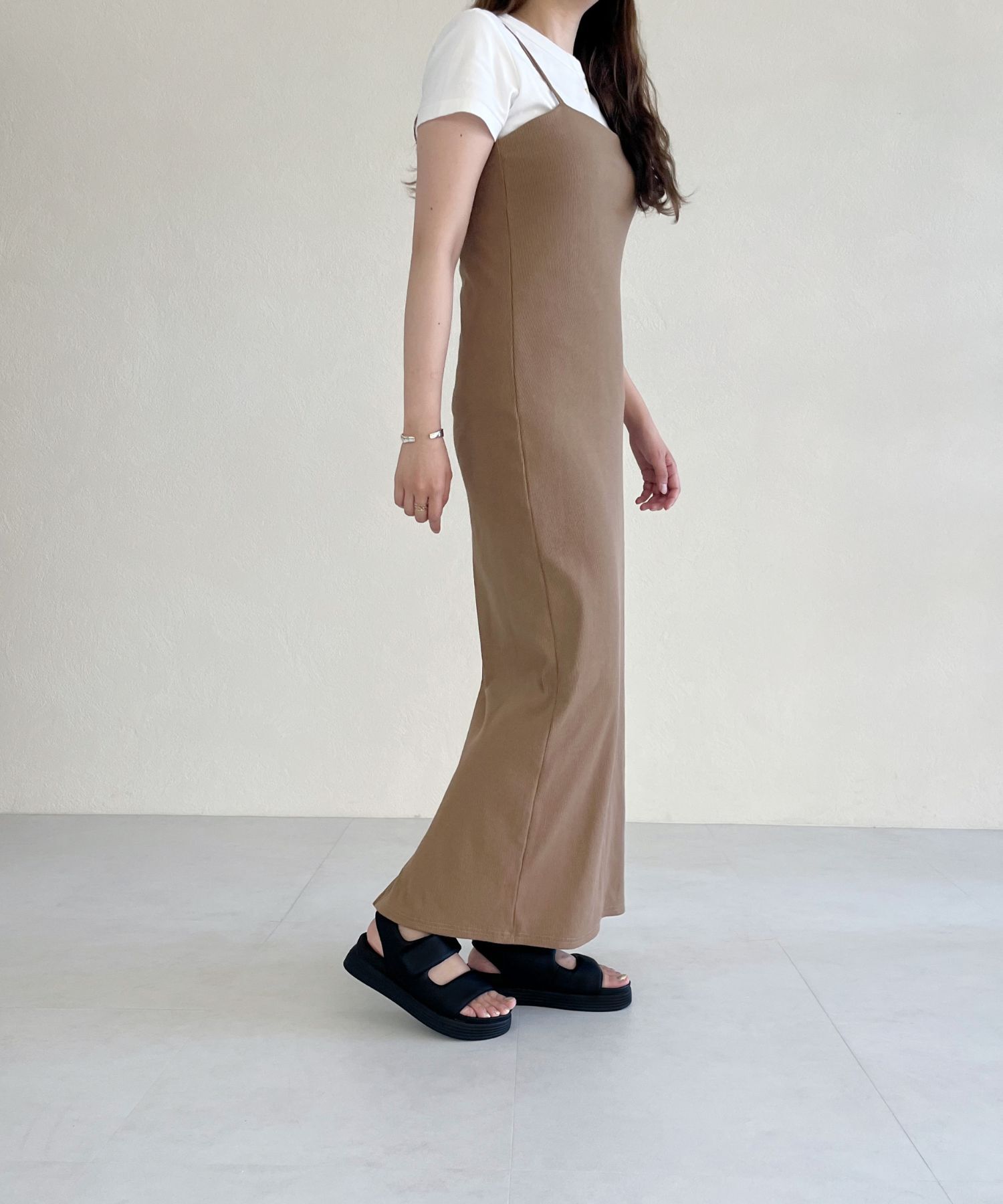 ORiental TRaffic「【WEB限定】●2025春夏新作●ふかふかパデット厚底サンダル/55212」|サンダル|