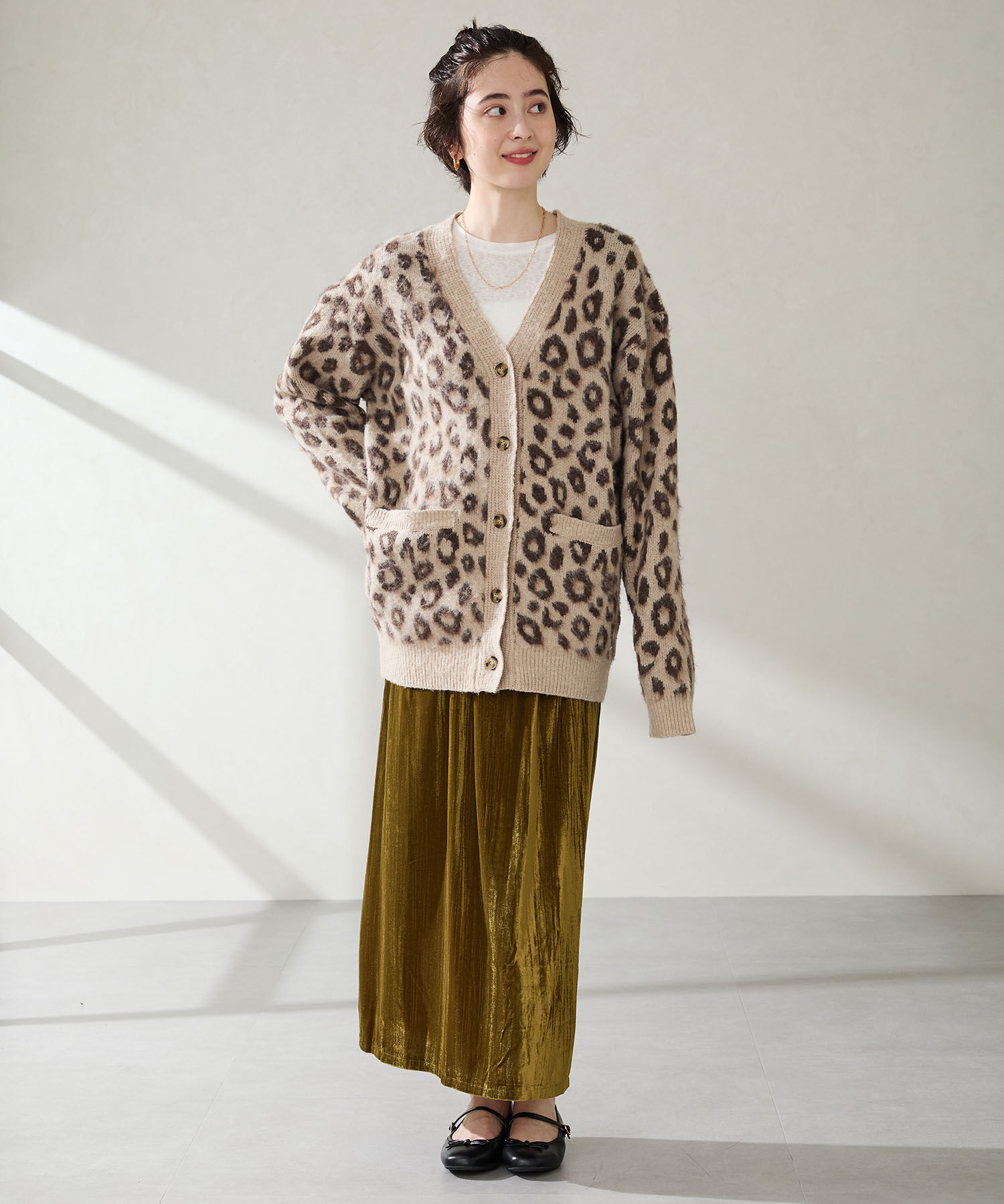 WA Oriental TRaffic「●2025秋冬新作● メリージェーン バレエ パンプス /52313 防寒 起毛 ファー ゴムストラップ」|パンプス|