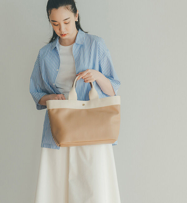 TOPKAPI BREATH「【VERY 10月号掲載】RIPPLE リプル ネオレザー A4トートバッグ」|トートバッグ|