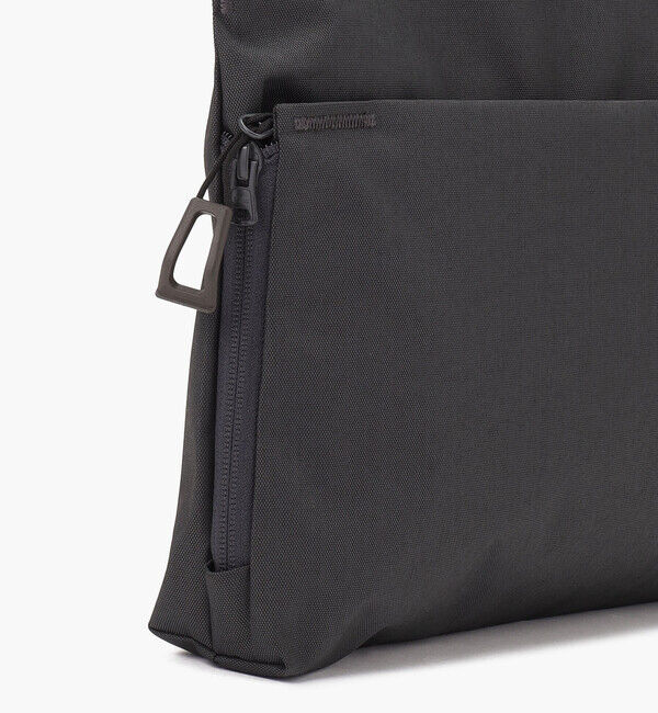 uF「【ユーエフ】サコッシュ L/チャコールグレー ポリエステル/バッグ メンズ レディース/uF」|ショルダー・メッセンジャー|