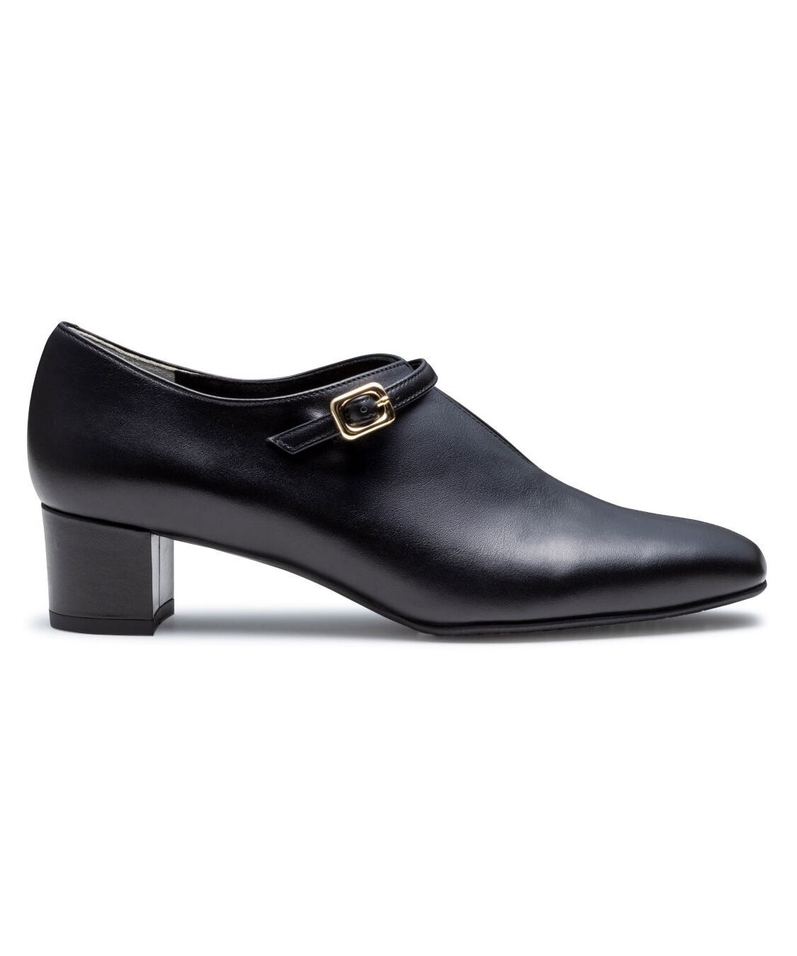 REGAL SHOES「REGAL ベルテッドシューティー【ヒール40mm】　商品コード：F61RBJ」|パンプス|ブラック