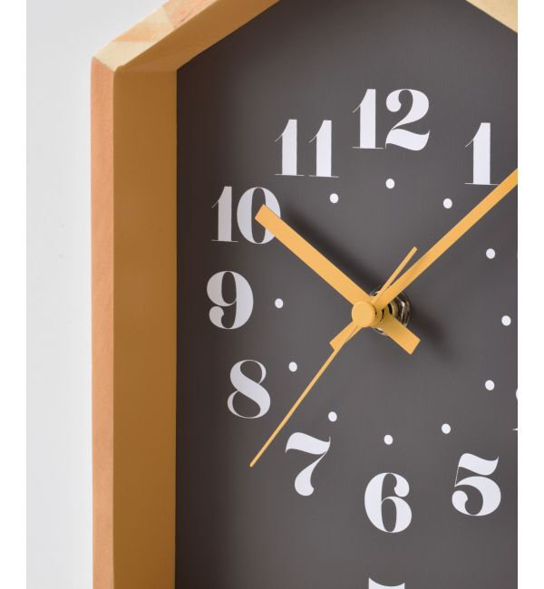 BRUNO「ウッドハウスクロック」|クロック・置時計|