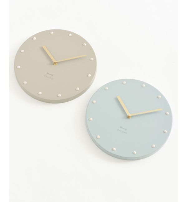 BRUNO「メタルウォールクロック」|クロック・置時計|