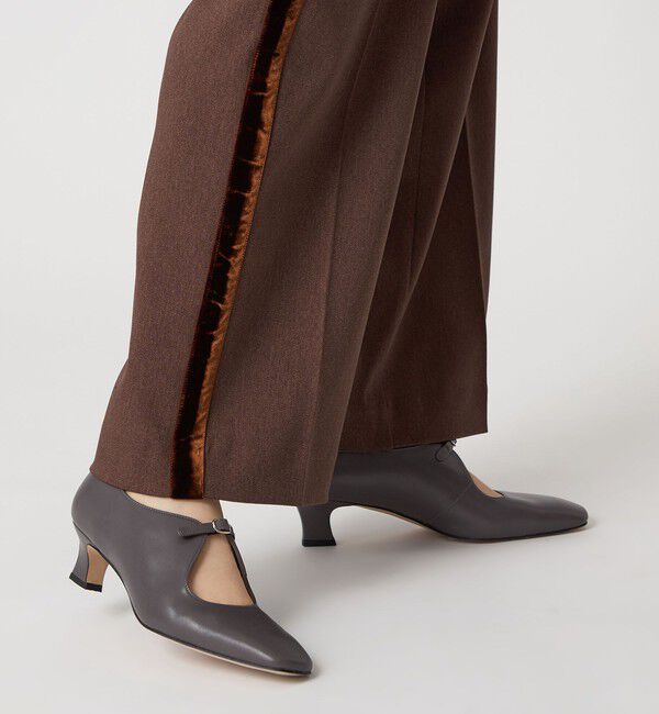 ODETTE E ODILE「センターベルトスクエア パンプス45&darr;&uarr;」|パンプス|