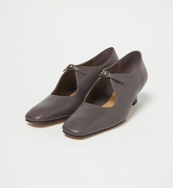 ODETTE E ODILE「センターベルトスクエア パンプス45&darr;&uarr;」|パンプス|