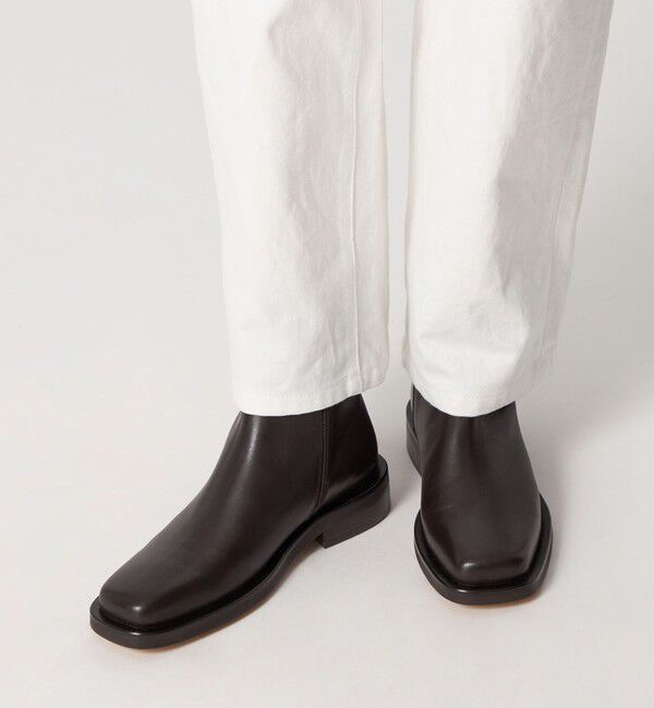 ODETTE E ODILE「スクエアマニッシュ ショートブーツ35&uarr;」|ショートブーツ|