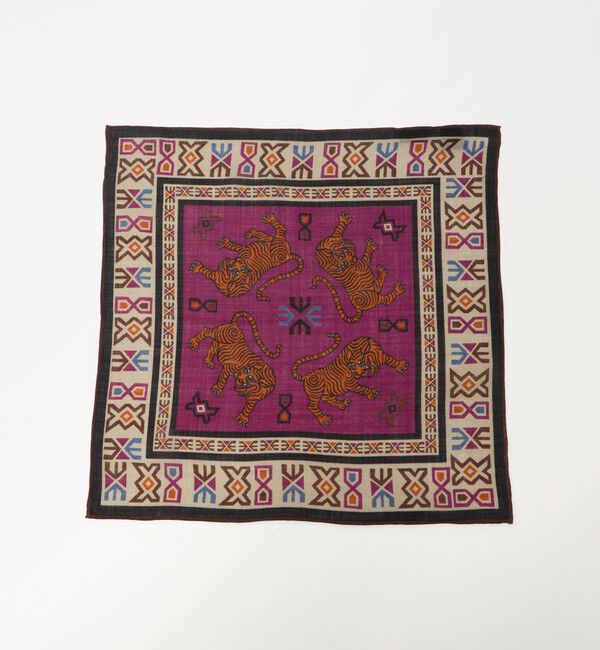 UNITED ARROWS「ADAMLEY アニマル ポケットチーフ」|ハンカチ|