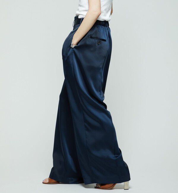 AEWEN MATOPH「＜AEWEN MATOPH＞サテン タック パンツ」|その他|