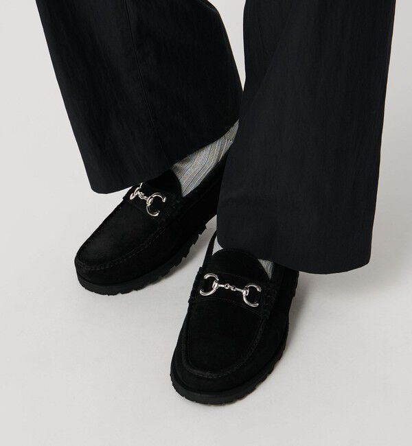 UNITED ARROWS「【別注】＜Paraboot＞スエード ビットローファー」|ローファー|