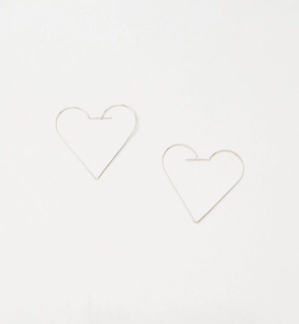 UNITED ARROWS「SILVER925 ハート ピアス」|ピアス|SILVER