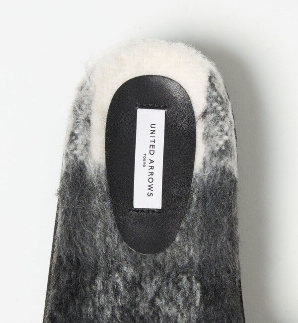 UNITED ARROWS「チェック スライダー サンダル」|サンダル|