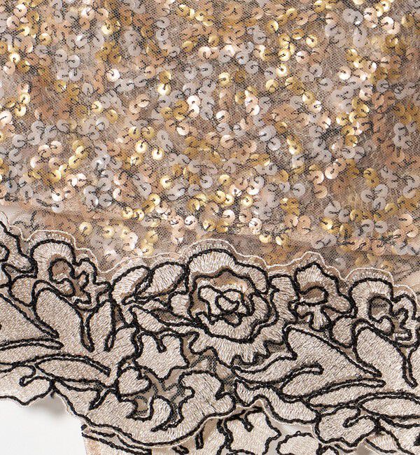 AEWEN MATOPH「＜AEWEN MATOPH＞チュールスパンコールレースラップスカート」|スカート|