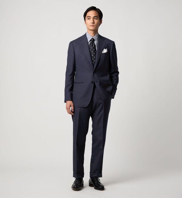 UNITED ARROWS「Vitale Barberis Canonico ツイル シングル３ボタン スーツ MC-MODEL ‐はっ水‐」|スーツ|ROYAL