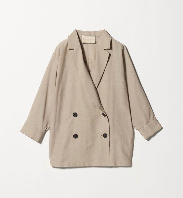 UNITED ARROWS「シアー ドルマン ブラウス ジャケット ウォッシャブル」|テーラードジャケット|