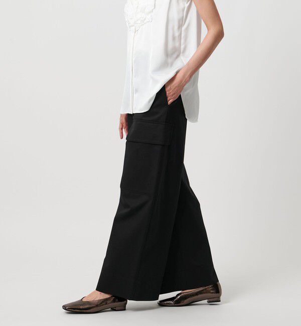 UNITED ARROWS「チノ ポケット パンツ ‐ウォッシャブル‐」|チノ|BLACK