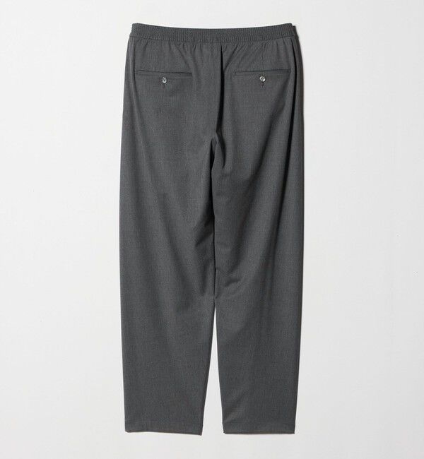 UNITED ARROWS「2プリーツ ギャザー イージーパンツ -ストレッチ-」|チノ|