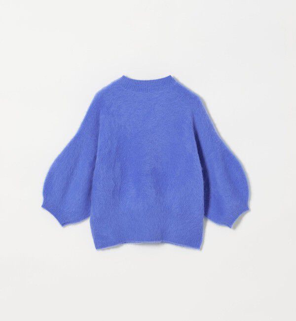 UNITED ARROWS「フォックスカシミヤ パフ ハーフスリーブ ニット」|ニット・セーター|