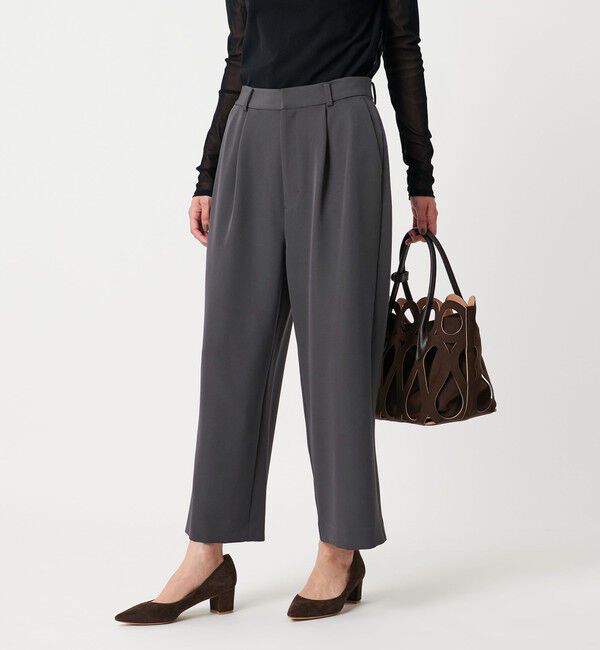 UNITED ARROWS「ダブルクロス クロップドパンツ -ウォッシャブル-」|その他|